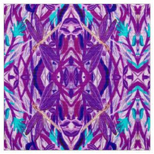 Tela de la libélula de lavanda