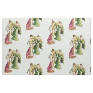 Tela de la moda de las señoras del Victorian del