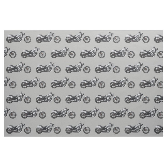 Tela de la motocicleta ("Cuarto gordo" (fat quarter))