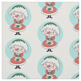 tela de la Sra. Claus personalizado