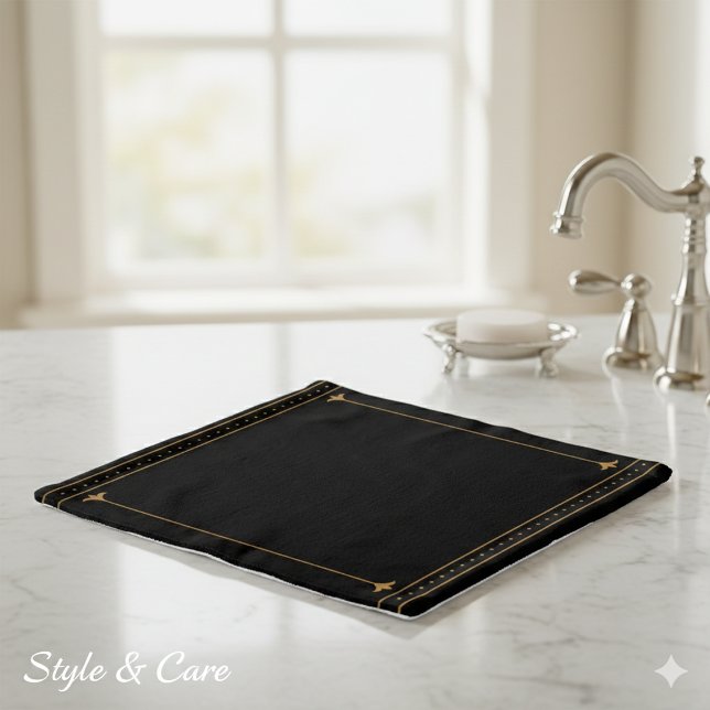 Tela de lavado elegante - Funcional y de moda (Elegant Wash Cloth – Fashionable and Functional)