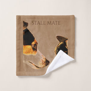 Tela de lavado "Stale mate" de perro/gato.