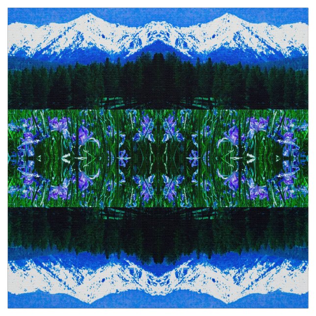 Tela de lirio de cuerno de alce (Retal)