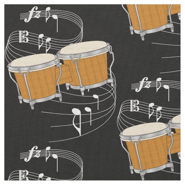 Tela de los bongos - oscuridad (De cerca)