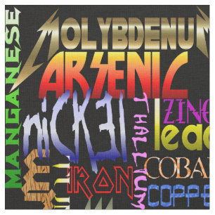 Tela de los metales pesados