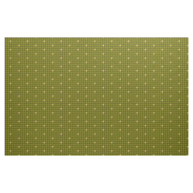 Tela de lunares con acento dorado en oliva ("Cuarto gordo" (fat quarter))