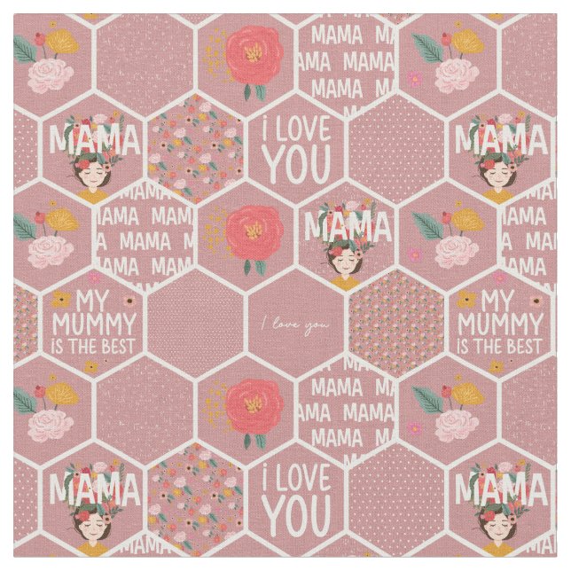 Tela de mamá | Paquetes | Día de las madres felice (De cerca)