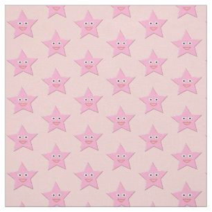 Tela de manualidades Pretty Pink Star