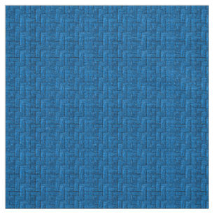 Tela de marfil de Blue Blocks (54" de ancho)