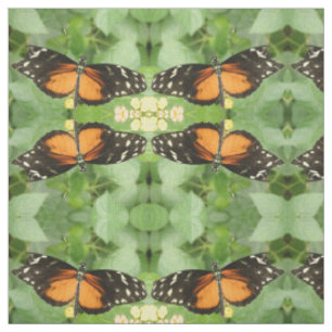 Tela de mariposa de larga duración con estampado d