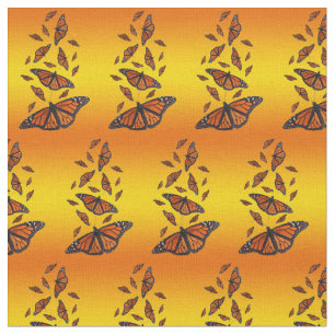 Tela de Mariposa Monarca (Sunburst)