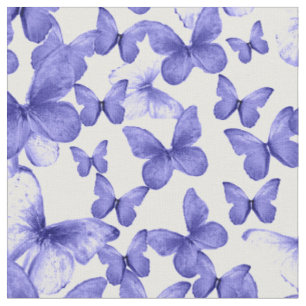 Tela de mariposas azules para acolchado o manualid