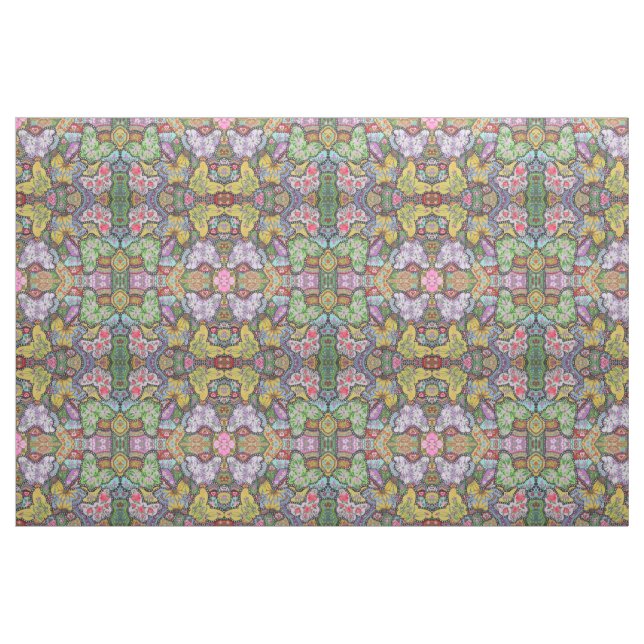 Tela de mariposas Sunshine ("Cuarto gordo" (fat quarter))
