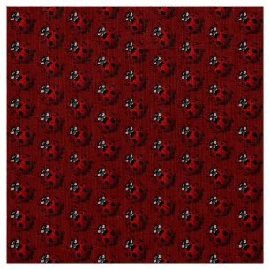 Tela de mariquita Tela de ladybird Algodón o polié