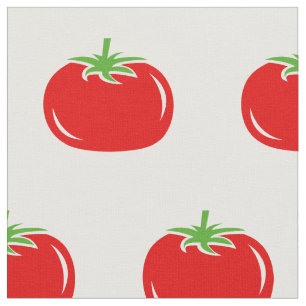Tela de materia textil roja divertida del modelo