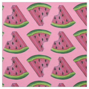 Tela de melón verde rosa Melón de melón Melón troz