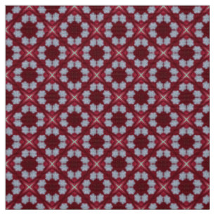 Tela de mobiliario azul rojo Glitch2
