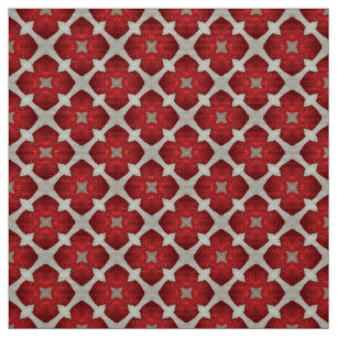 Tela de mobiliario gris rojo Glitch2
