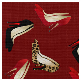 Tela de moda de los tacones altos del estilete