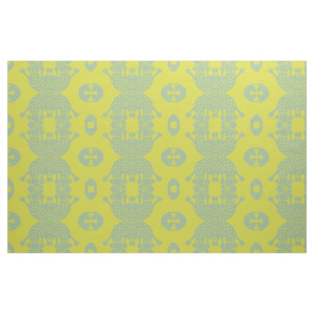 Tela de monstruo verde de Amoeba ("Cuarto gordo" (fat quarter))