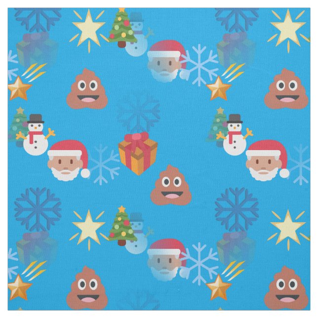 tela de navidades de caca de emoji (Retal)