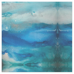 Tela de Ocean Moods   Estilo nº 4   Playa Azul
