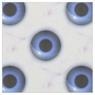 tela de ojos azules espeluznante