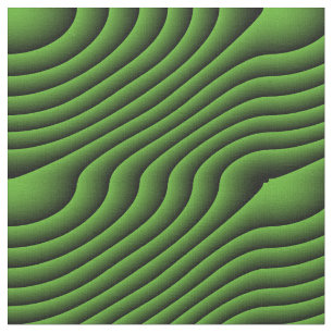 Tela de onda verde hipnótica