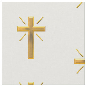 Tela de oro de la cruz de la resurrección
