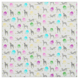 Tela de Pascua Joann del galgo italiano, Iggy