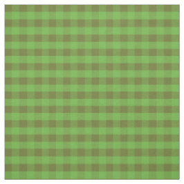 Tela de Patrón de Cuadro Gingham Verde Campos de A