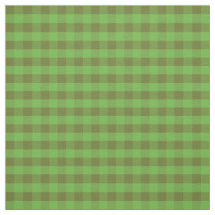 Tela de Patrón de Cuadro Gingham Verde Campos de A