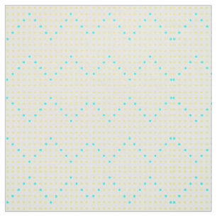 Tela de patrón de diamante amarillo Aqua Chevron Z