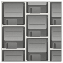 Tela de patrón de disquete gris