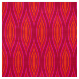 Tela de patrón de estilo retro de los años 60