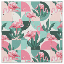 Tela de patrón de flamenco