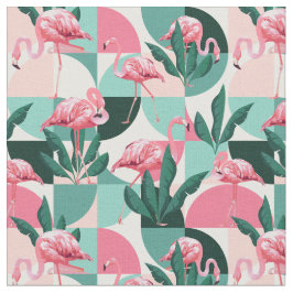 Tela de patrón de flamenco