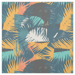 tela de patrón de hoja