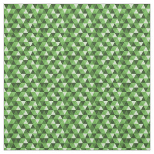 Tela de patrón de triángulos geométricos verdes