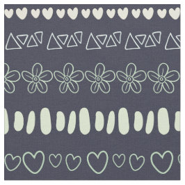 Tela de patrón Doodles