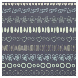 Tela de patrón Doodles