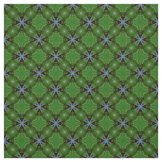tela de patrón gris oscuro verde (Retal)