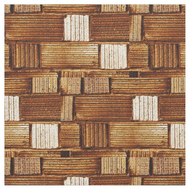 Tela de patrón marrón (De cerca)