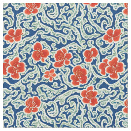 Tela de patrón tradicional chino japonés