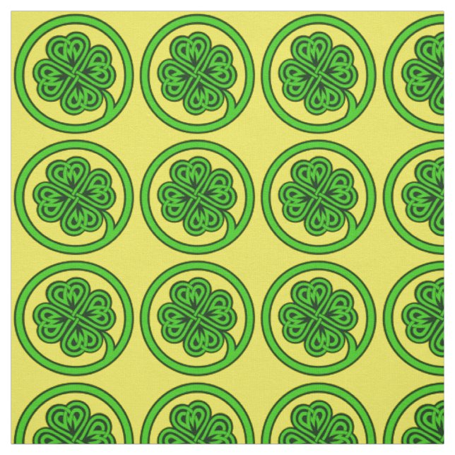 Tela de personalizable tribal de Shamrock (Retal)