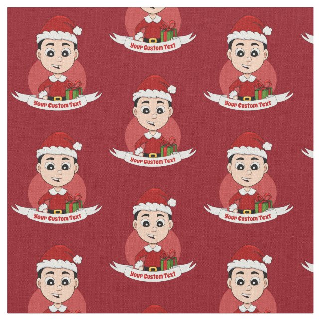 tela de personalizado de navidades (De cerca)