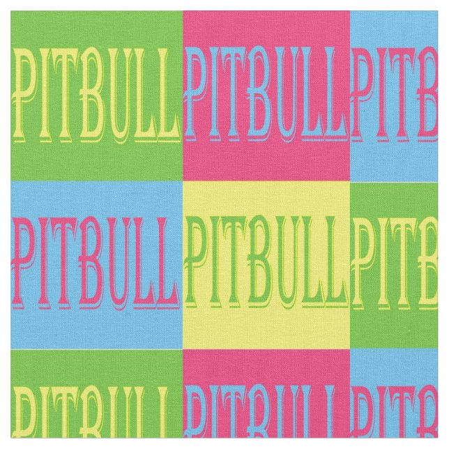 Tela de Pitbull (De cerca)