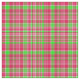 Tela de plástico-Neón verde y rosa 25