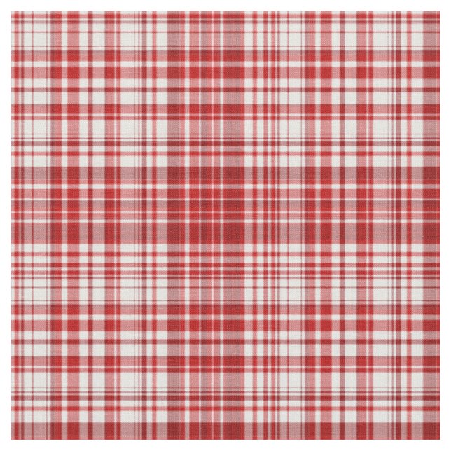 Tela de plástico-rojo y blanco 02 (De cerca)