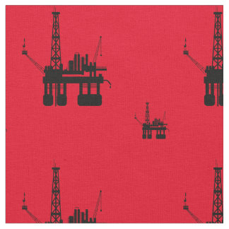 Tela de plataforma de aceite - rojo